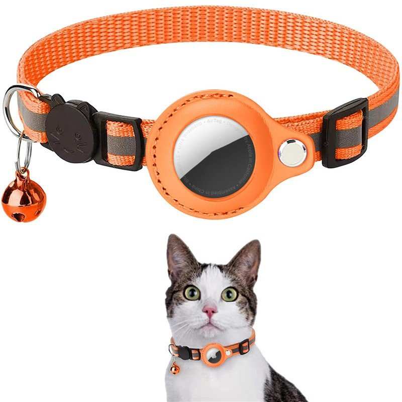 Pet Collar With Bell Airtag Reflective Collar - AMIR BAGS INDIA PRIVATE LIMITED