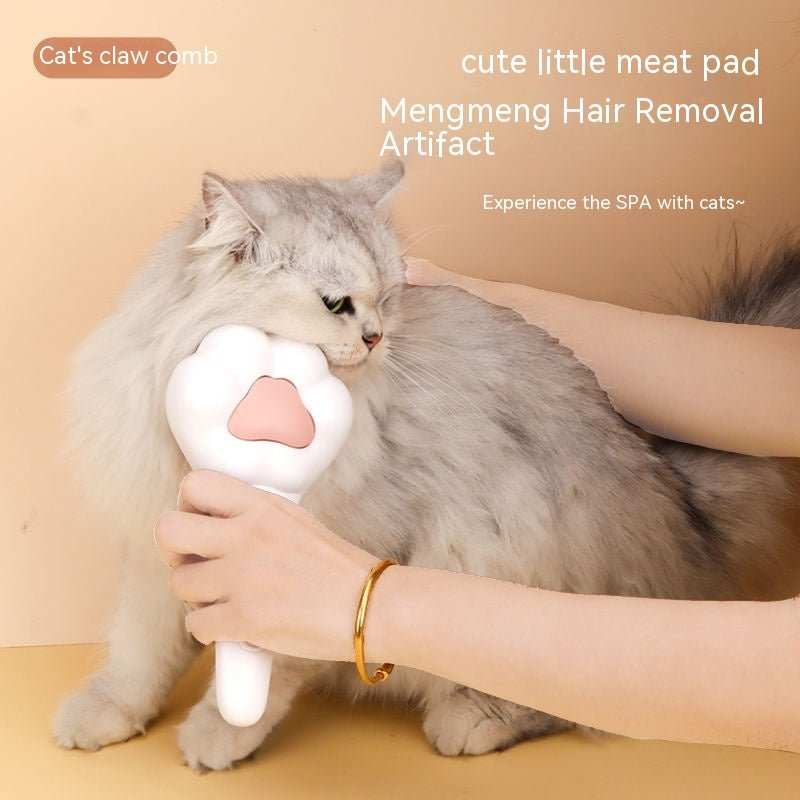 Pet Comb Massage One - click Hair Removal Comb Cleaning Cat Raising Pet Products - AMIR BAGS INDIA PRIVATE LIMITED