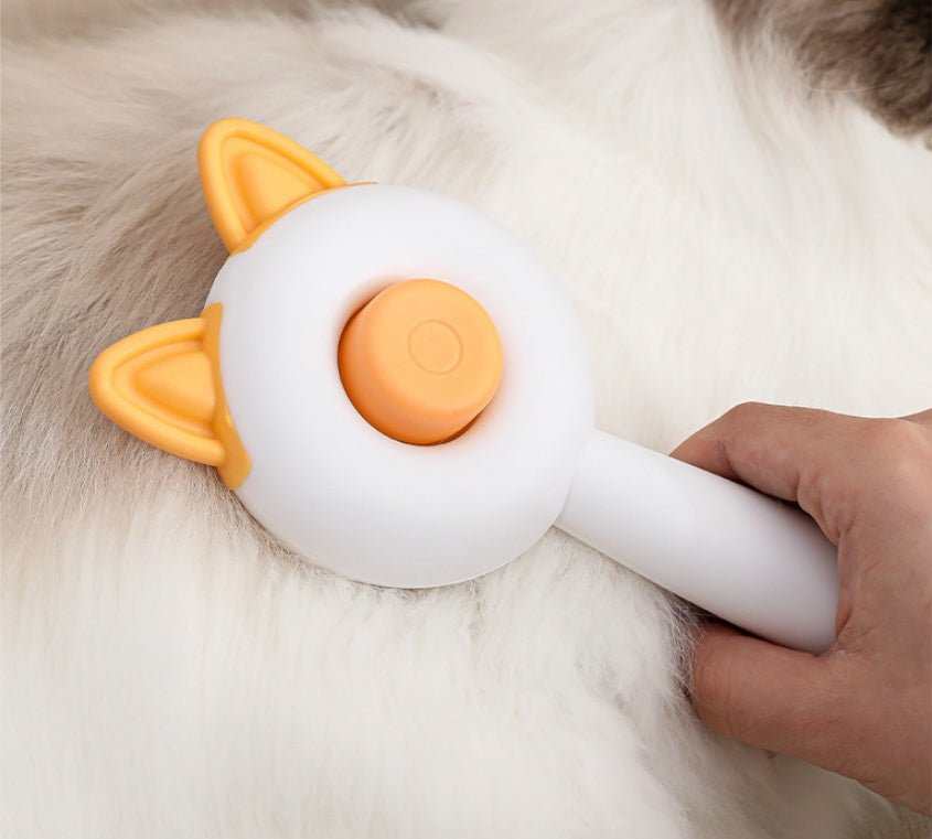 Pet Dog Brush Cat Comb Self Cleaning Pet Hair Remover Brush For Dogs Cats Grooming Tools Pets Dematting Comb Dogs Accessories Pet Products - AMIR BAGS INDIA PRIVATE LIMITED