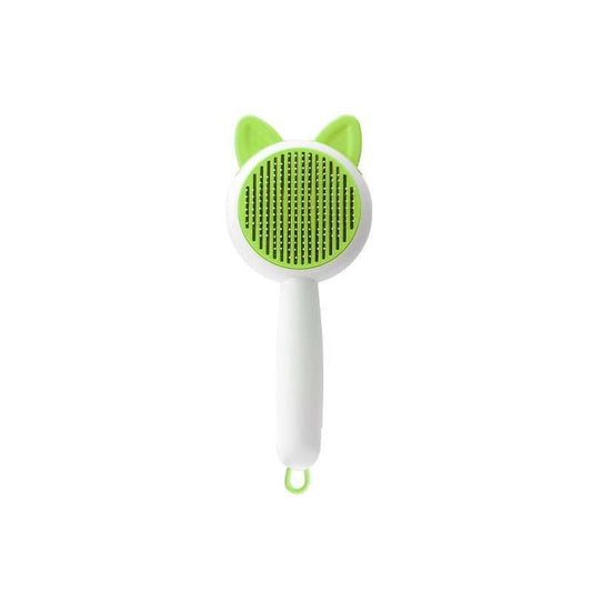 Pet Dog Brush Cat Comb Self Cleaning Pet Hair Remover Brush For Dogs Cats Grooming Tools Pets Dematting Comb Dogs Accessories Pet Products - AMIR BAGS INDIA PRIVATE LIMITED