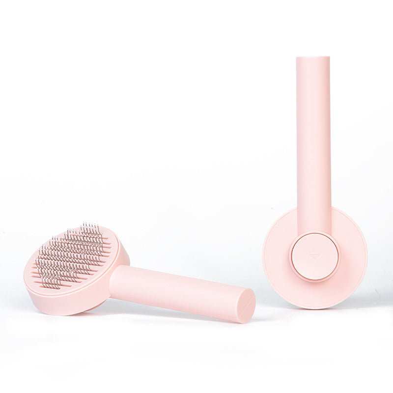 Pet Needle Comb Hair Remover Brush Dog And Cat Pet Comb Self Cleaning Massage Brushes Grooming Supplies - AMIR BAGS INDIA PRIVATE LIMITED