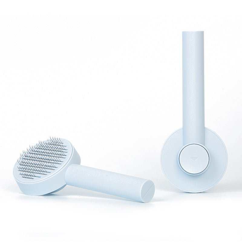 Pet Needle Comb Hair Remover Brush Dog And Cat Pet Comb Self Cleaning Massage Brushes Grooming Supplies - AMIR BAGS INDIA PRIVATE LIMITED
