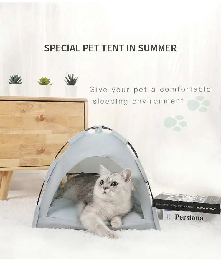 Pet Tent with Cooling Mat - AMIR BAGS INDIA PRIVATE LIMITED