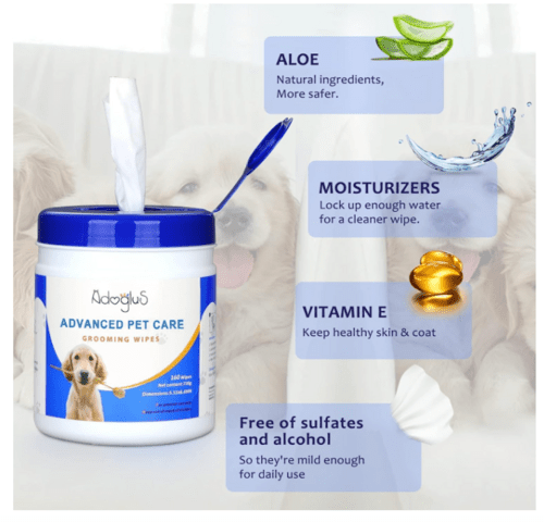 Pet Wipes with free cotton swabs - AMIR BAGS INDIA PRIVATE LIMITED