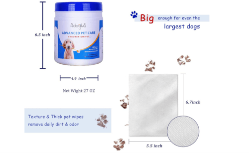Pet Wipes with free cotton swabs - AMIR BAGS INDIA PRIVATE LIMITED