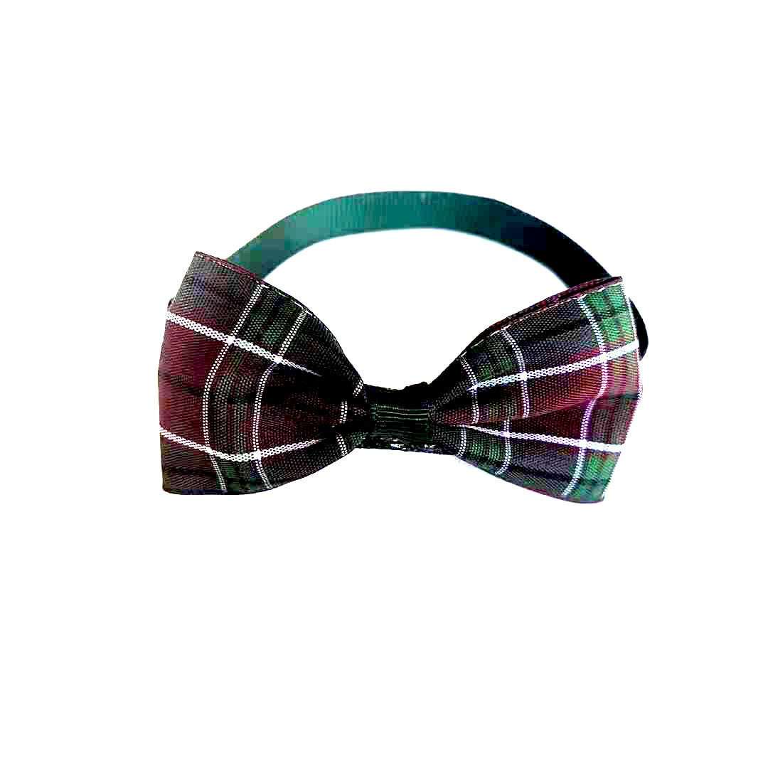 Plaid Pet Tie Cat Dog Scarf Accessories Pet Accessories - AMIR BAGS INDIA PRIVATE LIMITED