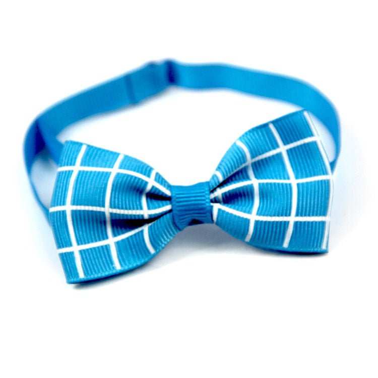 Plaid Pet Tie Cat Dog Scarf Accessories Pet Accessories - AMIR BAGS INDIA PRIVATE LIMITED