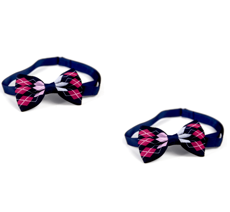 Plaid Pet Tie Cat Dog Scarf Accessories Pet Accessories - AMIR BAGS INDIA PRIVATE LIMITED