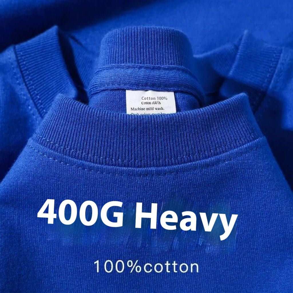 Plus Size Cotton Men's Blank T-Shirt White Oversized Retro Solid Color T-Shirt Large Size Men's Women's Fashion Short Sleeve Men's T-Shirt - AMIR BAGS INDIA PRIVATE LIMITED