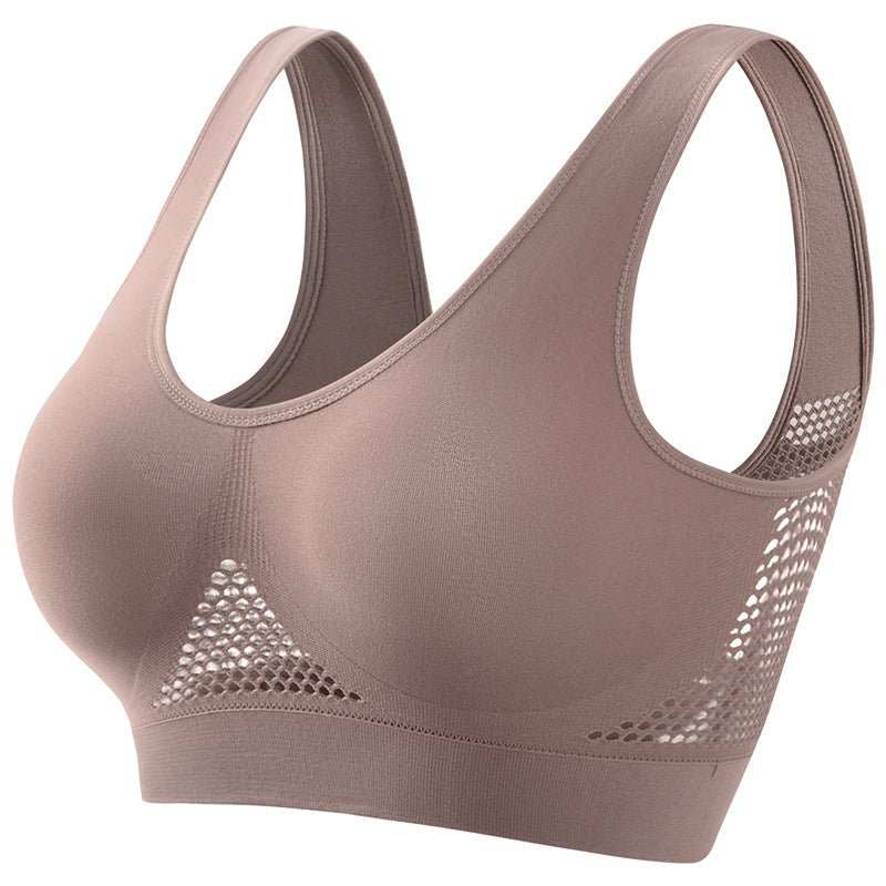 Plus Size Women's Small Chest Push - up Workout Running Yoga - AMIR BAGS INDIA PRIVATE LIMITED