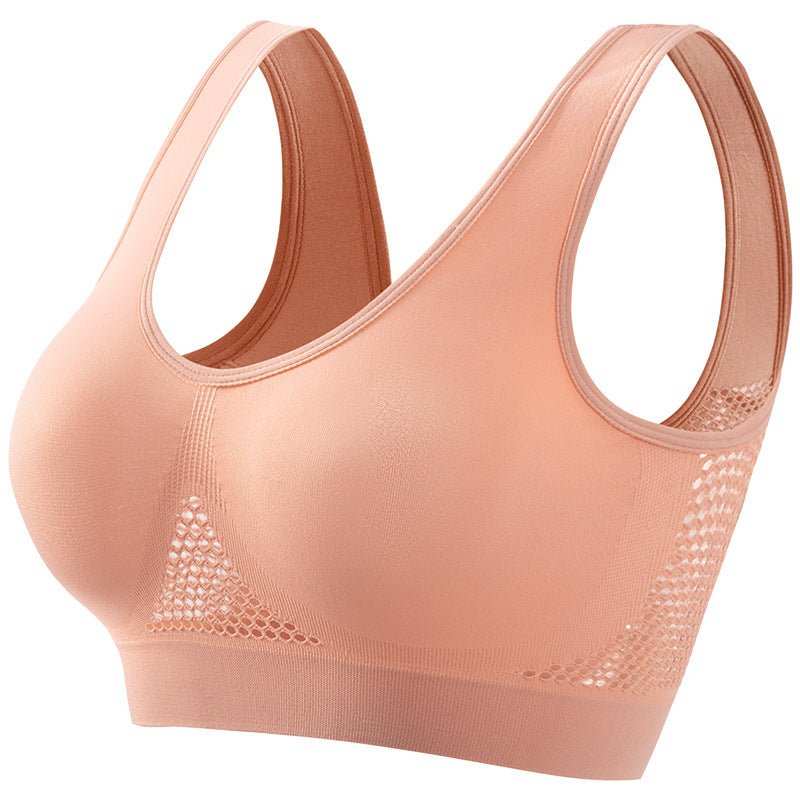 Plus Size Women's Small Chest Push - up Workout Running Yoga - AMIR BAGS INDIA PRIVATE LIMITED