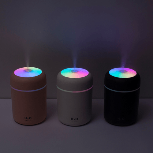 Portable Air Humidifier Aroma Essential Oil Diffuser for Car Home - AMIR BAGS INDIA PRIVATE LIMITED