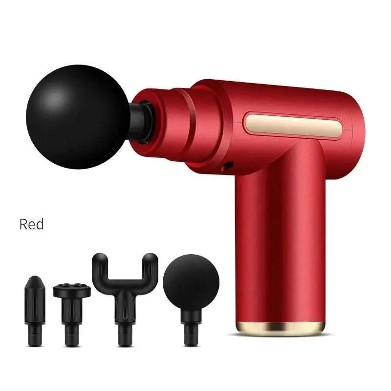 Portable Button Fascia Gun Deep Tissue Massage Mini Lightweight and Adjustable Speed Massage Equipment Suitable for the Body - AMIR BAGS INDIA PRIVATE LIMITED