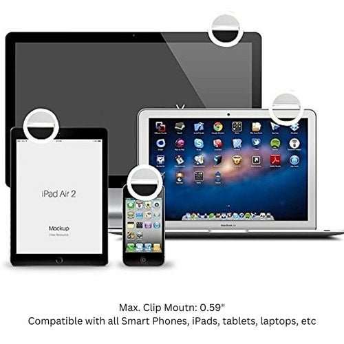 Portable Selfie Ring Clip On for Mobile Phone - AMIR BAGS INDIA PRIVATE LIMITED
