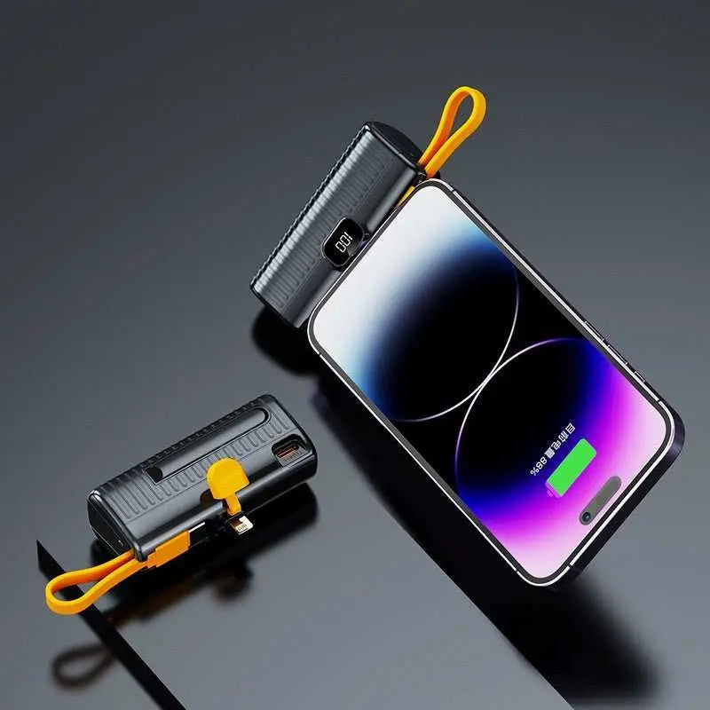 Power Bank Compact Portable Capsule Power Bank - AMIR BAGS INDIA PRIVATE LIMITED