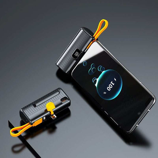 Power Bank Compact Portable Capsule Power Bank - AMIR BAGS INDIA PRIVATE LIMITED