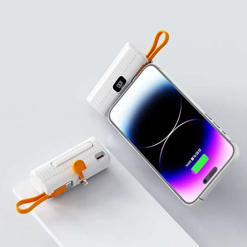 Power Bank Compact Portable Capsule Power Bank - AMIR BAGS INDIA PRIVATE LIMITED