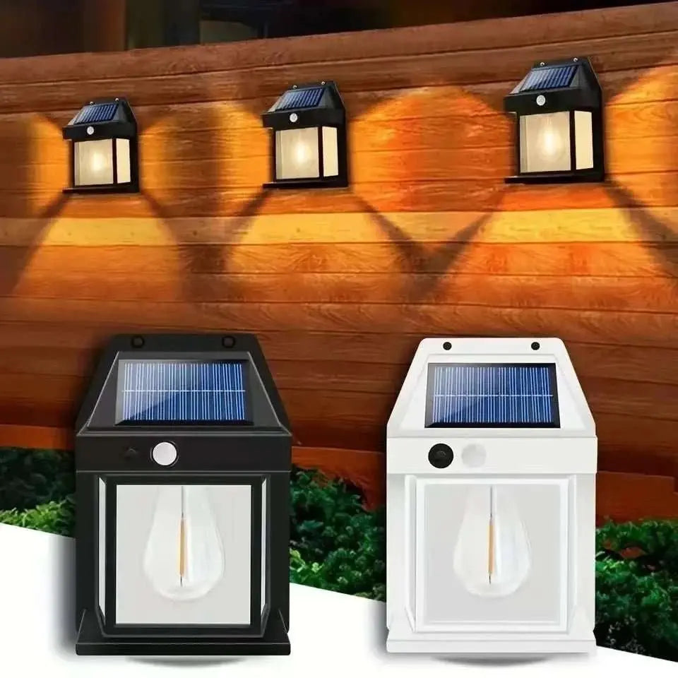 Powerful Outdoor Solar LED Street Light Waterproof Solar Lamp Garden Yard Pathway Wall Decoration External Lighting Fixture - AMIR BAGS INDIA PRIVATE LIMITED