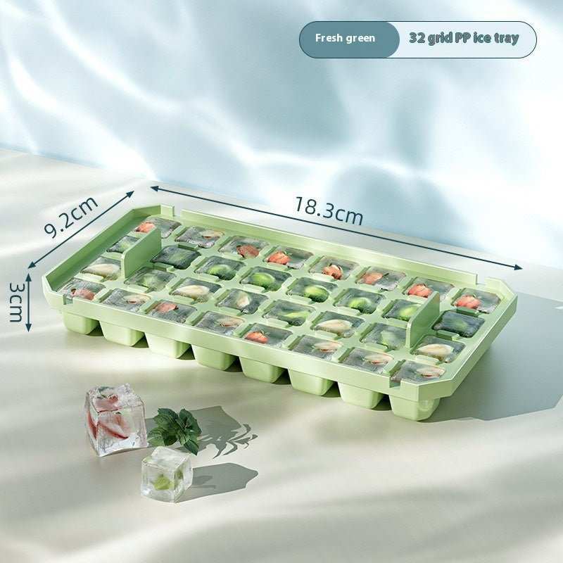 PP Material Ice Mould Quick Demould Ice Cube Tray Creative Party Bar Kitchen Freezer Cooling Drink Ice Box Silicone Molds Kitchen Gadgets - AMIR BAGS INDIA PRIVATE LIMITED