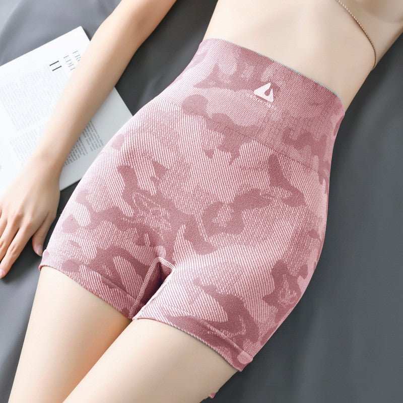 Print Gym Yoga Shorts Soft Workout Yoga Running Shorts Summer - AMIR BAGS INDIA PRIVATE LIMITED