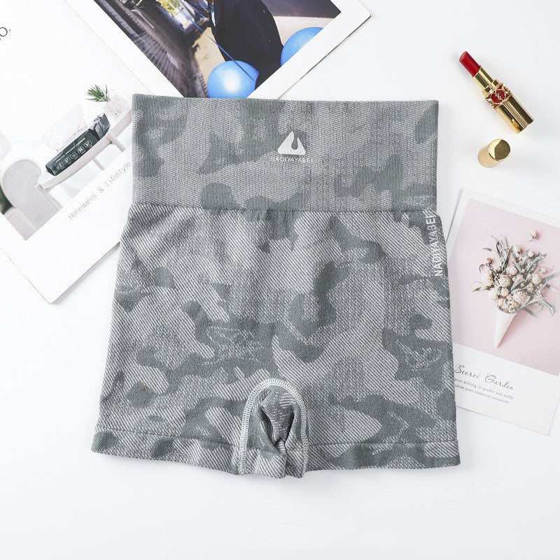 Print Gym Yoga Shorts Soft Workout Yoga Running Shorts Summer - AMIR BAGS INDIA PRIVATE LIMITED