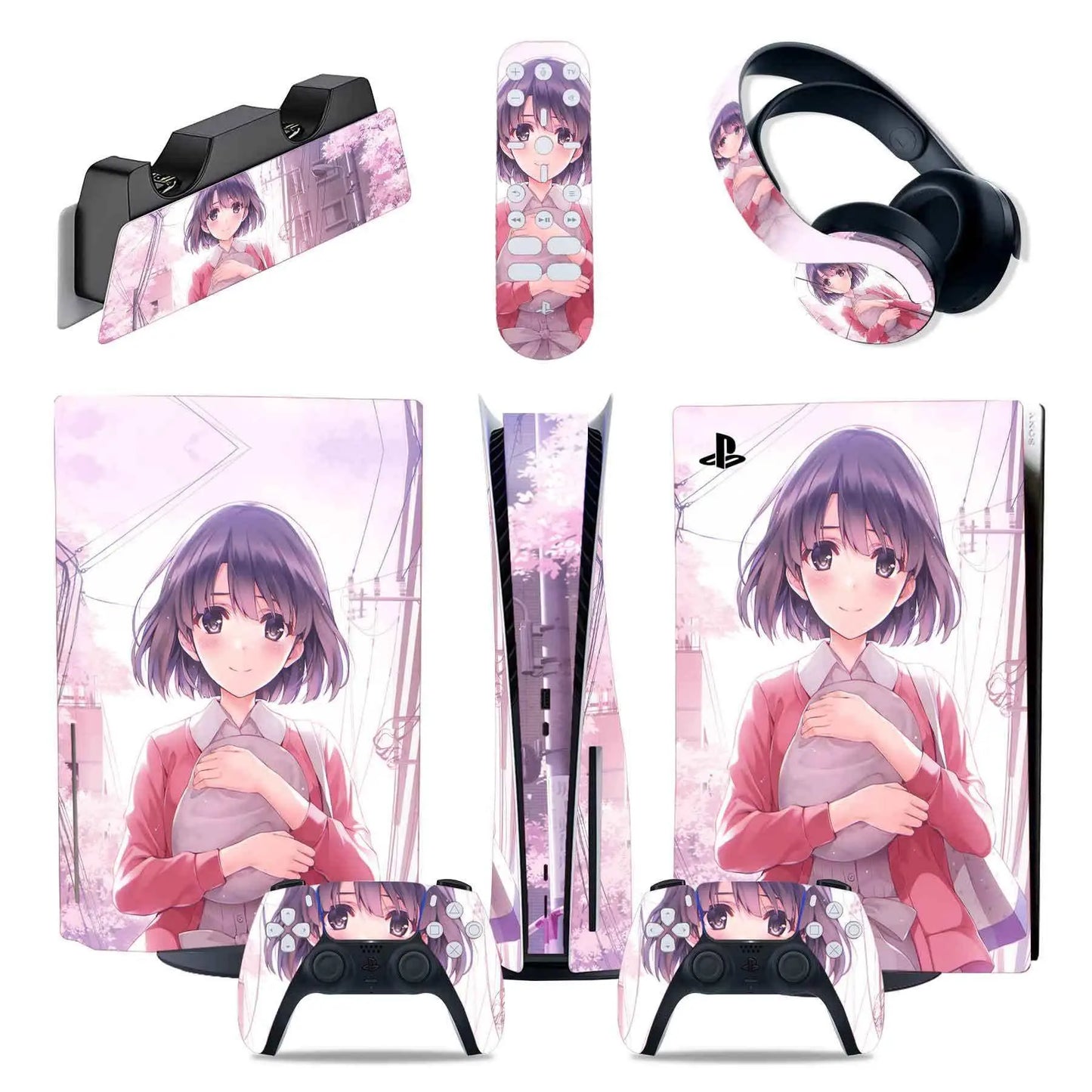 PS5 Sticker Set Game Console Full Body StickerProduct information:Type: PVC air duct stickerApplicable model: PS5Film thickness: 0.001mmProduct features: ground yarn surfacePacking list:2x handle sticker1x machiDropshipmanAMIR BAGS INDIA PRIVATE LIMITEDnull