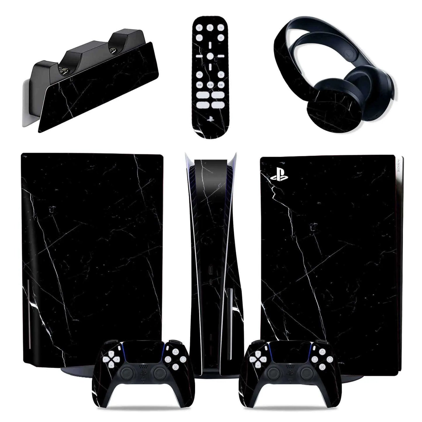 PS5 Sticker Set Game Console Full Body StickerProduct information:Type: PVC air duct stickerApplicable model: PS5Film thickness: 0.001mmProduct features: ground yarn surfacePacking list:2x handle sticker1x machiDropshipmanAMIR BAGS INDIA PRIVATE LIMITEDnull