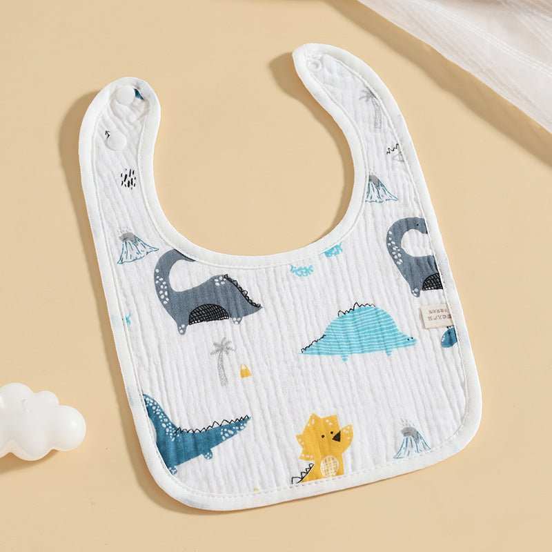 Pure Cotton Six - layer Gauze Baby U - shaped Bib - AMIR BAGS INDIA PRIVATE LIMITED