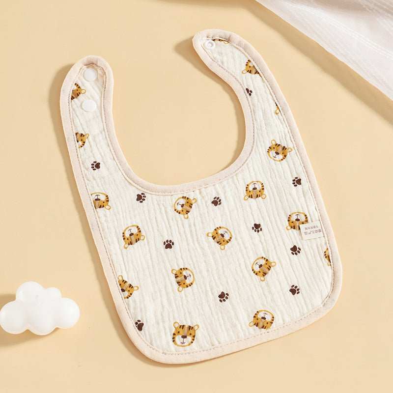 Pure Cotton Six - layer Gauze Baby U - shaped Bib - AMIR BAGS INDIA PRIVATE LIMITED