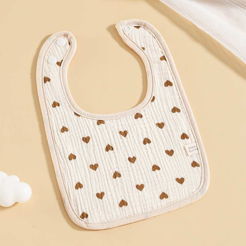 Pure Cotton Six - layer Gauze Baby U - shaped Bib - AMIR BAGS INDIA PRIVATE LIMITED