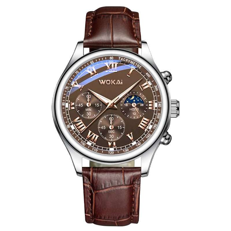 Quartz Sport Watch Casual Belt Men's Watch Men's Watch - AMIR BAGS INDIA PRIVATE LIMITED