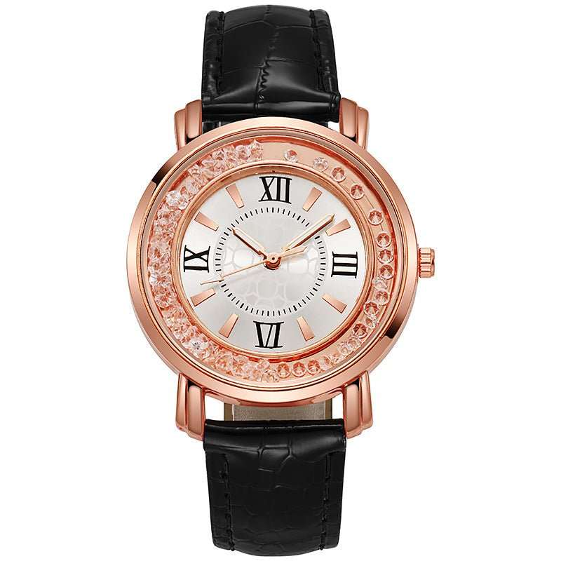 Quicksand Beads Watch Female Belt Quartz Watch - AMIR BAGS INDIA PRIVATE LIMITED