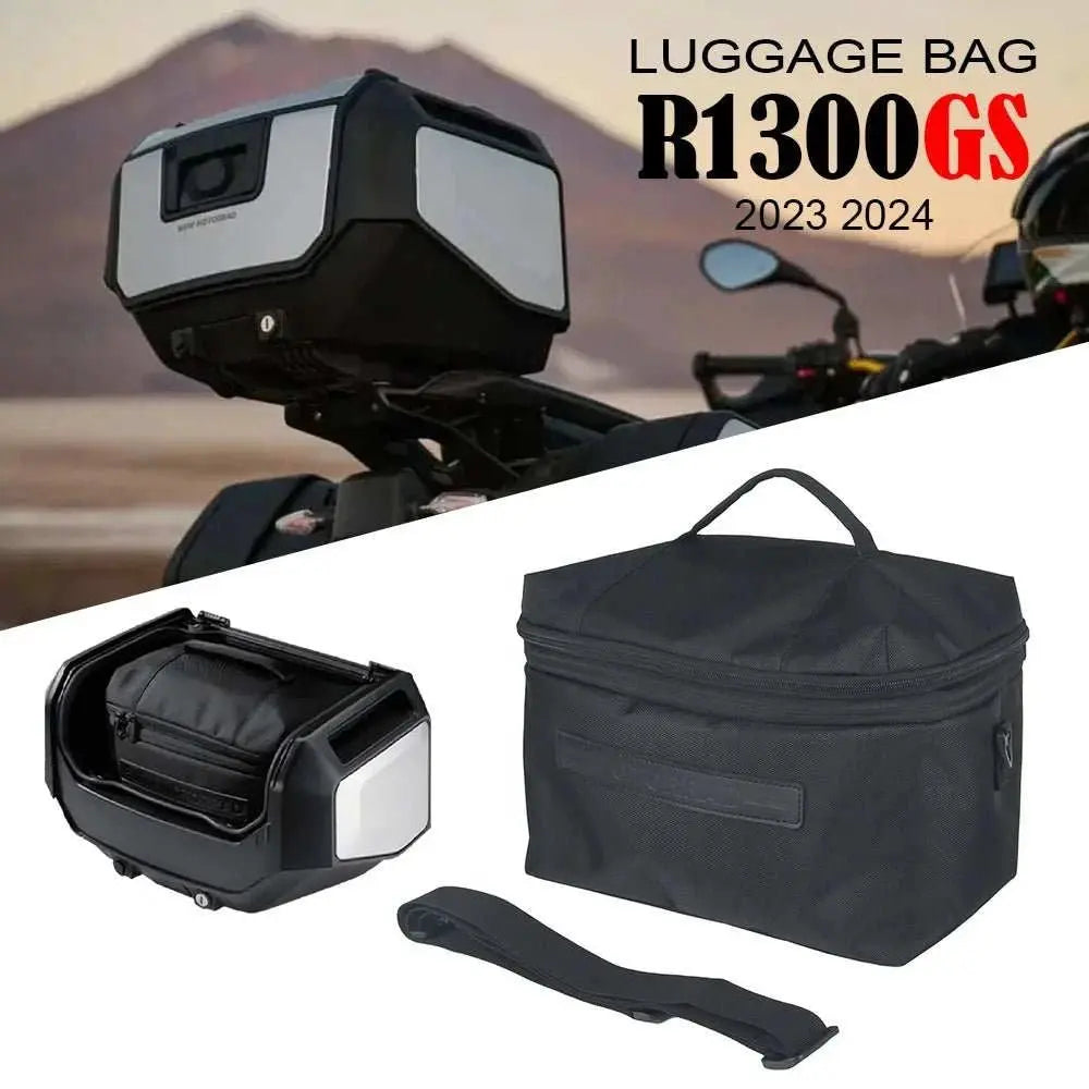 R1300GS 2023 2024 Motorcycle Top Box Inner Bag Luggage Black Suitable For BMW R 1300 GS R1300 GS R 1300GS - AMIR BAGS INDIA PRIVATE LIMITED