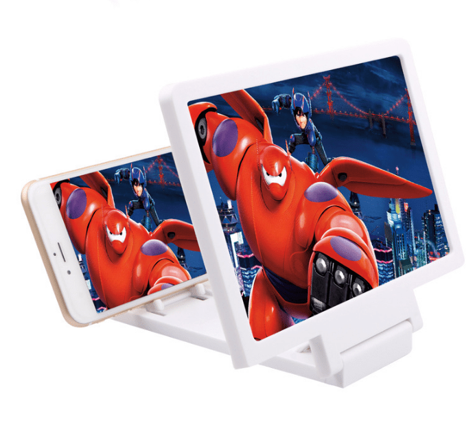 Radiation - proof 3D mobile phone screen amplifier mobile phone stand - AMIR BAGS INDIA PRIVATE LIMITED