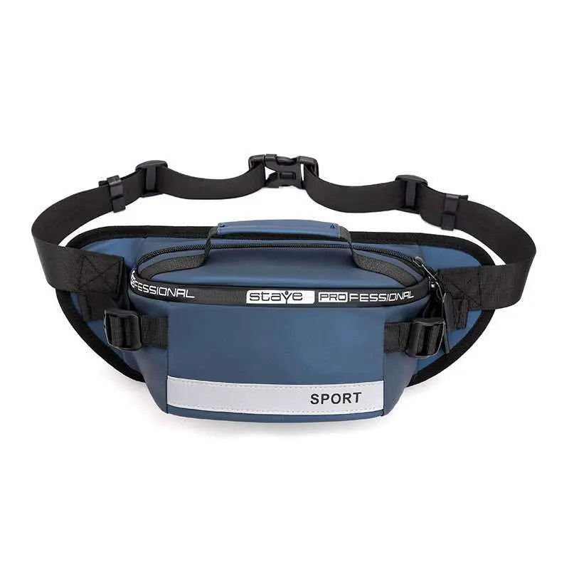 Reflective Waist Bags Men Crossbody Bag Pack For Travel Walking Running Hiking Cycling - AMIR BAGS INDIA PRIVATE LIMITED