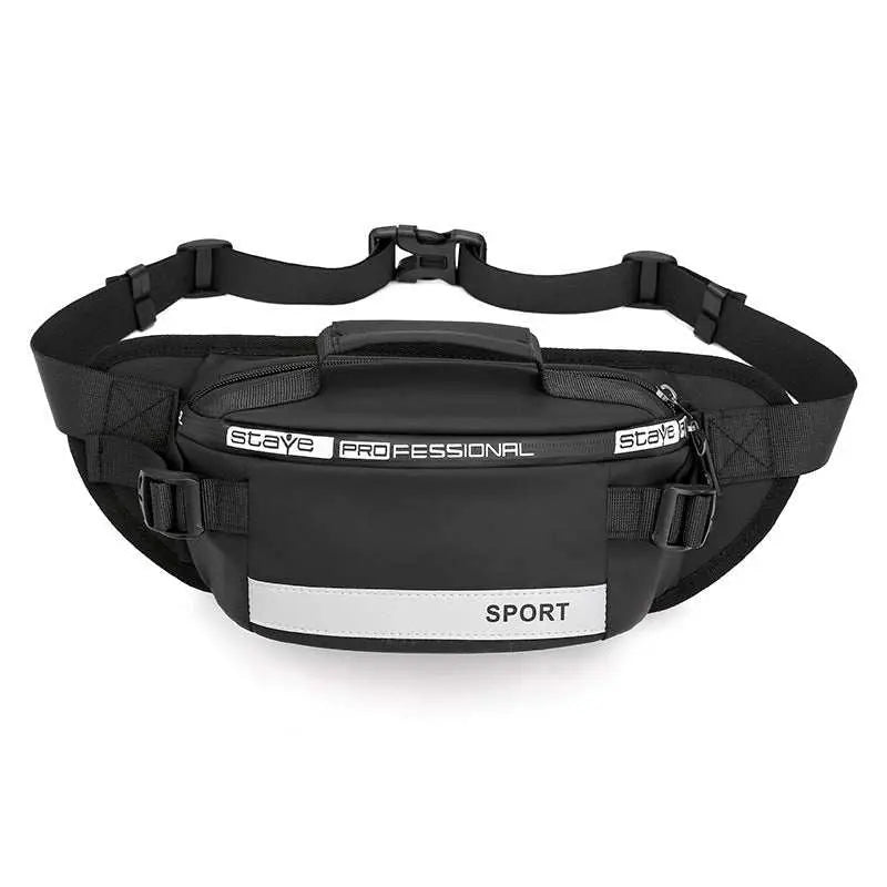 Reflective Waist Bags Men Crossbody Bag Pack For Travel Walking Running Hiking Cycling - AMIR BAGS INDIA PRIVATE LIMITED