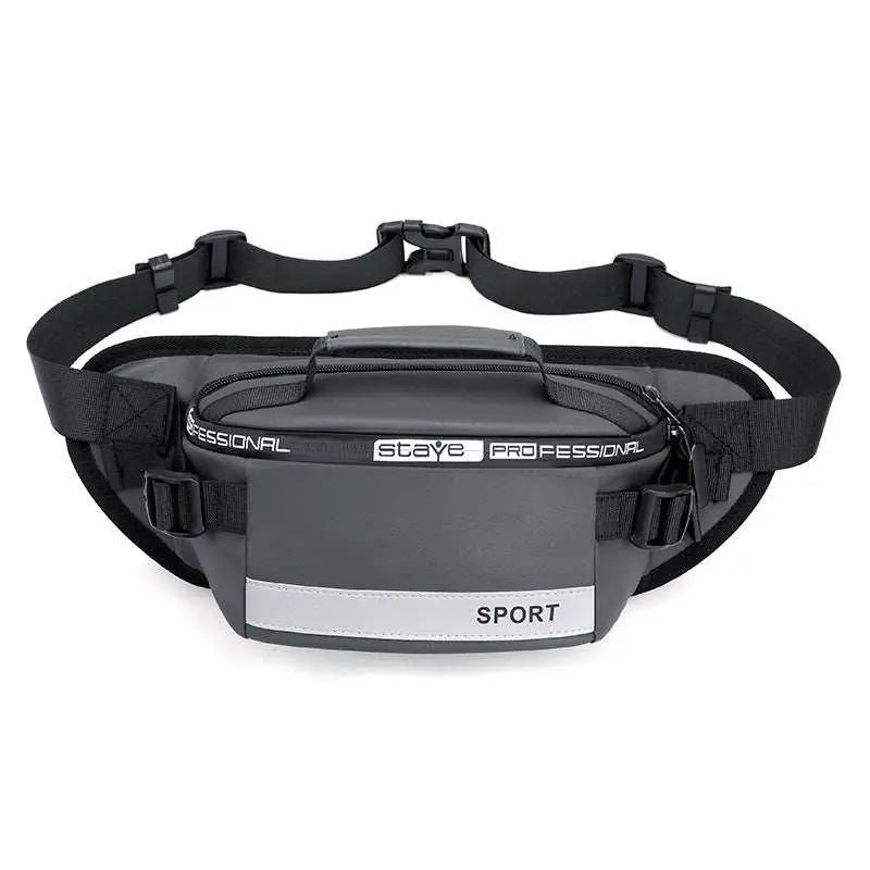 Reflective Waist Bags Men Crossbody Bag Pack For Travel Walking Running Hiking Cycling - AMIR BAGS INDIA PRIVATE LIMITED