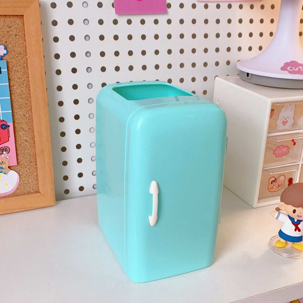 Refrigerator Pencil Case Creative Multifunctional Pen Holder Student Cute Large Capacity Storage Container - AMIR BAGS INDIA PRIVATE LIMITED
