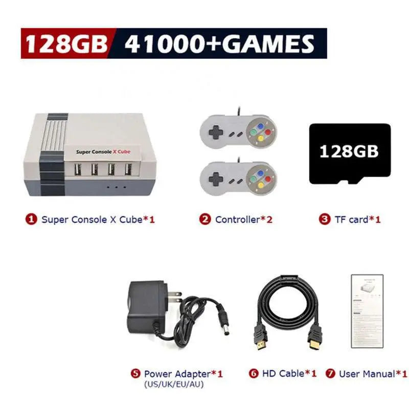 Retro Console Super Console Classic Red And White MachineProduct information:Model:Super Console X CubeThe article number:Super Console XTime to market:August 1, 2021Type of source:The spotType of Product:Game consoleTypesDropshipmanAMIR BAGS INDIA PRIVATE LIMITEDnull