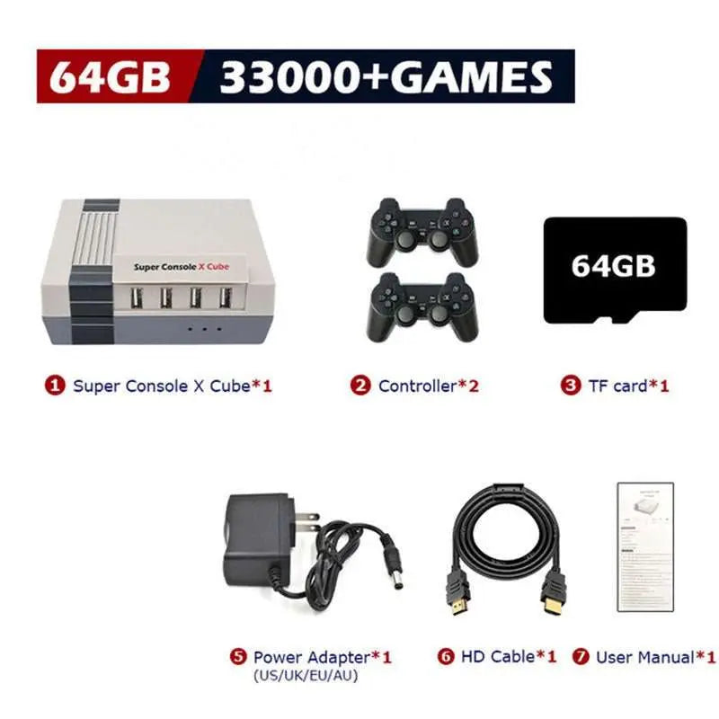 Retro Console Super Console Classic Red And White MachineProduct information:Model:Super Console X CubeThe article number:Super Console XTime to market:August 1, 2021Type of source:The spotType of Product:Game consoleTypesDropshipmanAMIR BAGS INDIA PRIVATE LIMITEDnull