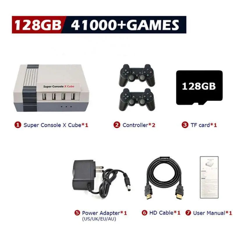 Retro Console Super Console Classic Red And White MachineProduct information:Model:Super Console X CubeThe article number:Super Console XTime to market:August 1, 2021Type of source:The spotType of Product:Game consoleTypesDropshipmanAMIR BAGS INDIA PRIVATE LIMITEDnull
