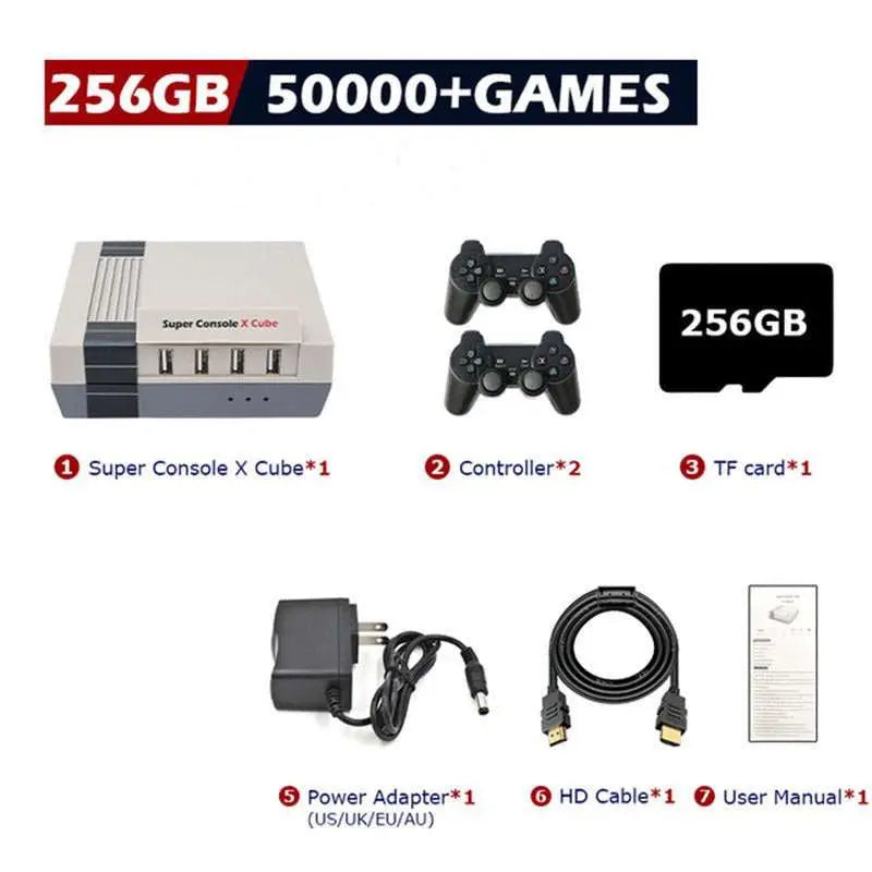 Retro Console Super Console Classic Red And White MachineProduct information:Model:Super Console X CubeThe article number:Super Console XTime to market:August 1, 2021Type of source:The spotType of Product:Game consoleTypesDropshipmanAMIR BAGS INDIA PRIVATE LIMITEDnull