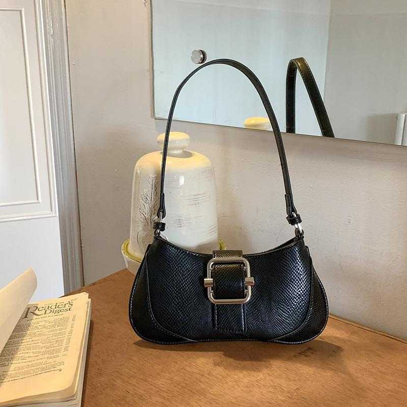 Retro Underarm High - grade Stitching Baguette Bag - AMIR BAGS INDIA PRIVATE LIMITED