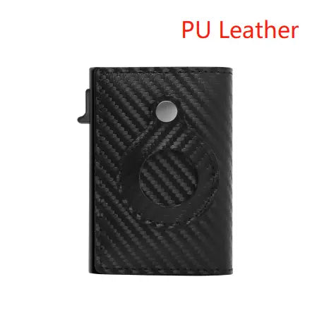 Rfid Card Holder Men Wallets Money Bag Male Black Short Purse Small Leather Slim Wallets Mini Wallets For Airtag Air Tag - AMIR BAGS INDIA PRIVATE LIMITED