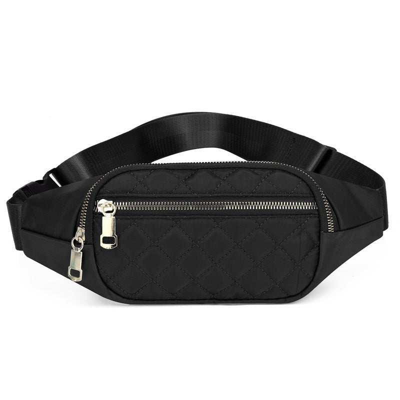 Rhombus Fanny Packs For Women Crossbody Waist Bags For Sports Hiking Cycling Running - AMIR BAGS INDIA PRIVATE LIMITED