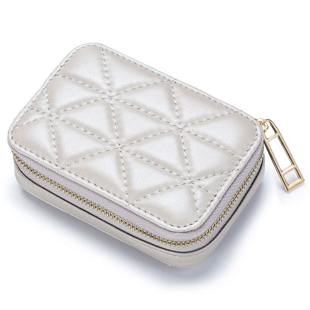 Rhombus Portable Portable Lipstick Pack Mini Cosmetic Bag - AMIR BAGS INDIA PRIVATE LIMITED
