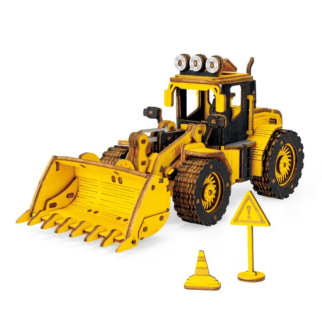 Robotime ROKR Engineering Vehicle Model Series Creative Toys Gifts For Kids Adults Moveable Assembly 3D Wooden Puzzle - AMIR BAGS INDIA PRIVATE LIMITED