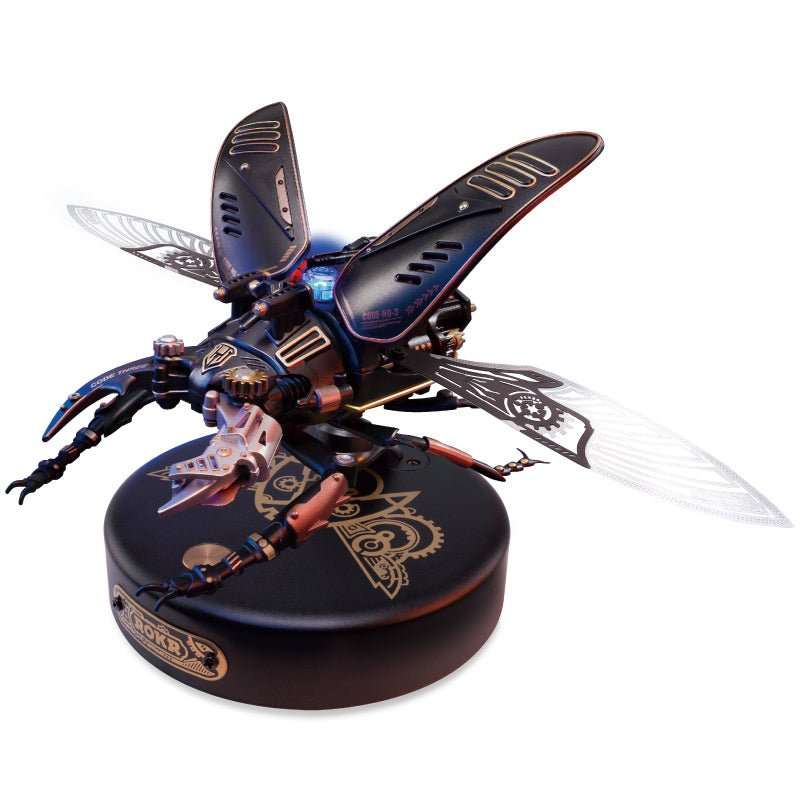 Robotime Rokr The Storm Beetle DIY Moveable Mechanic Organism 3D Puzzle Series Steampunk Design Funny Toys For Kids Child - AMIR BAGS INDIA PRIVATE LIMITED