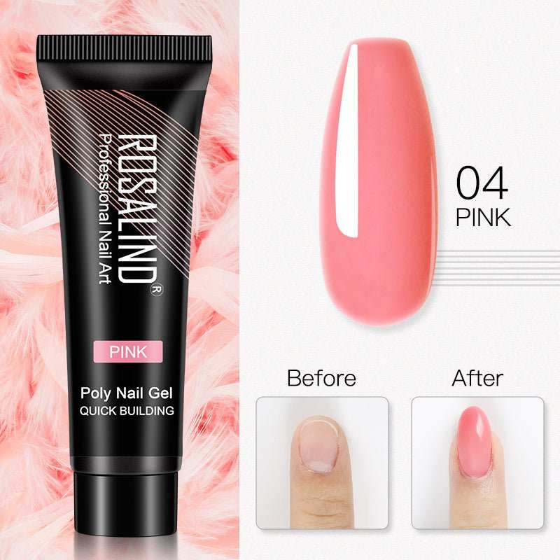 ROSALIND Manicure Extended Glue 15ml Crystal UV - AMIR BAGS INDIA PRIVATE LIMITED