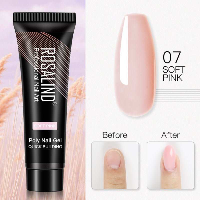 ROSALIND Manicure Extended Glue 15ml Crystal UV - AMIR BAGS INDIA PRIVATE LIMITED